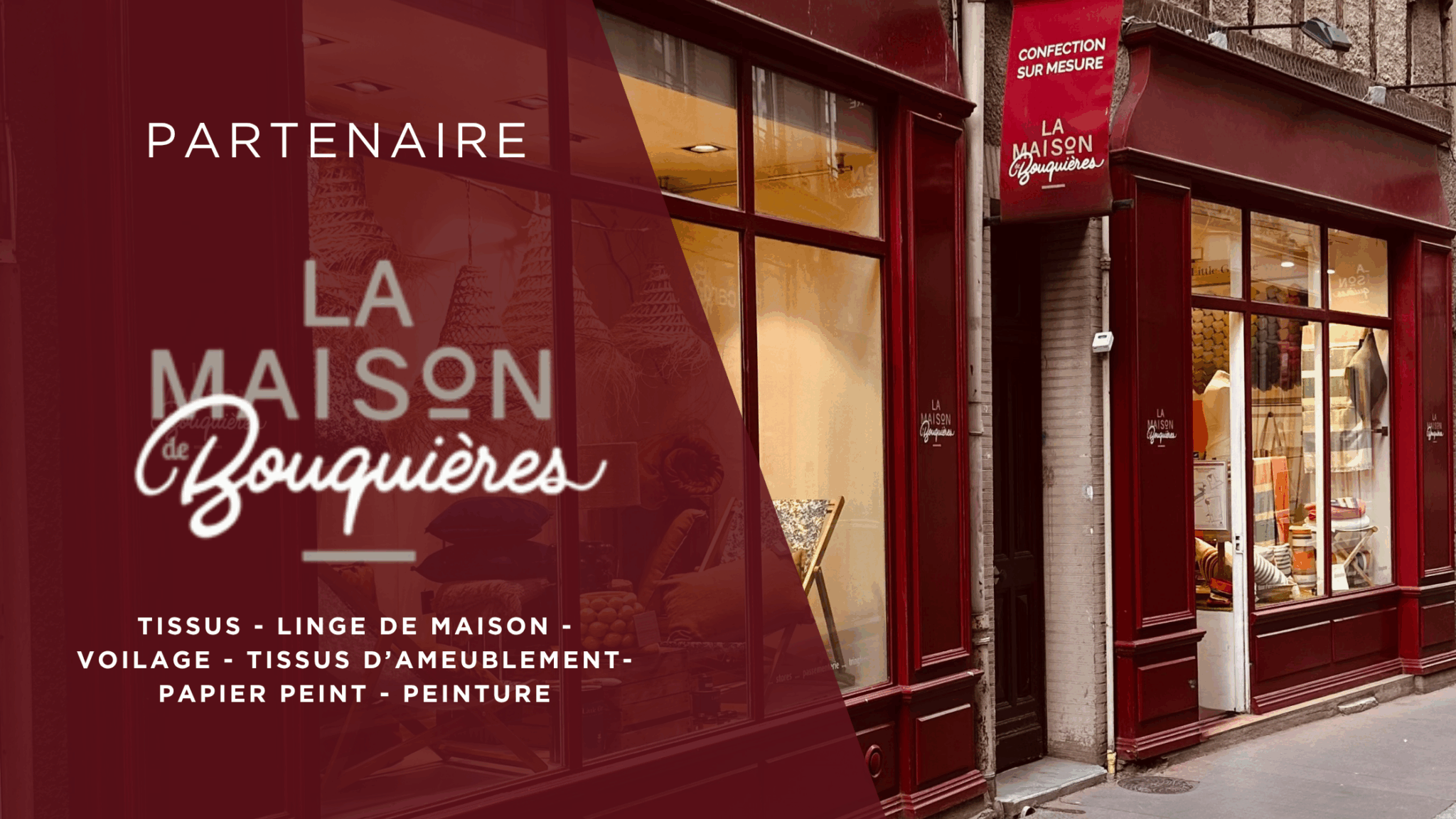 Partenaire de confiance, La Maison de Bouquières vous propose une superbe sélection de tissus d’ameublement, linge de maison, rideaux et papiers peints haut de gamme, ainsi qu’une confection sur mesure pour sublimer vos intérieurs.